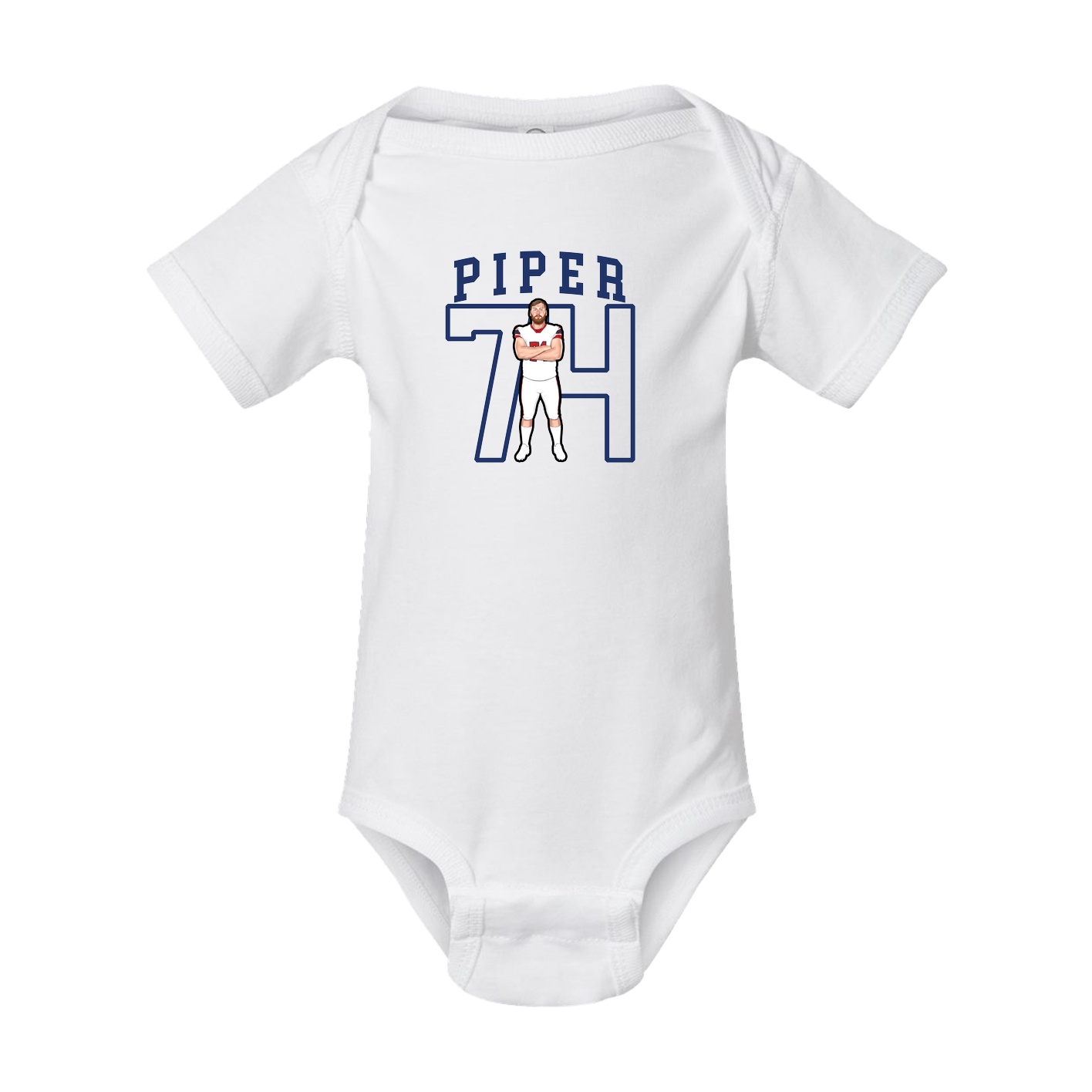Baby Onesie — Shirsey in White