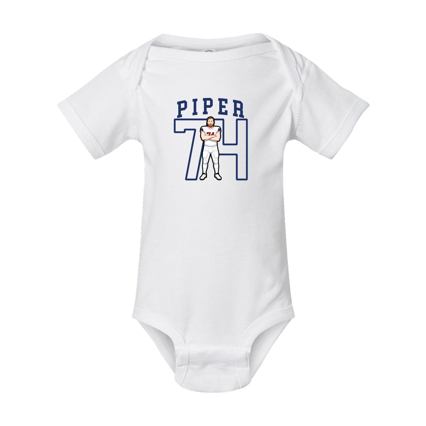 Baby Onesie — Shirsey in White