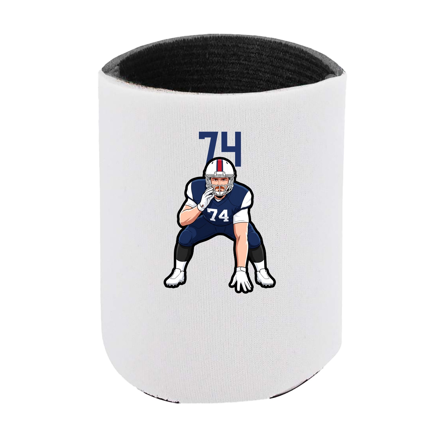 Can Holder — Number Top in White