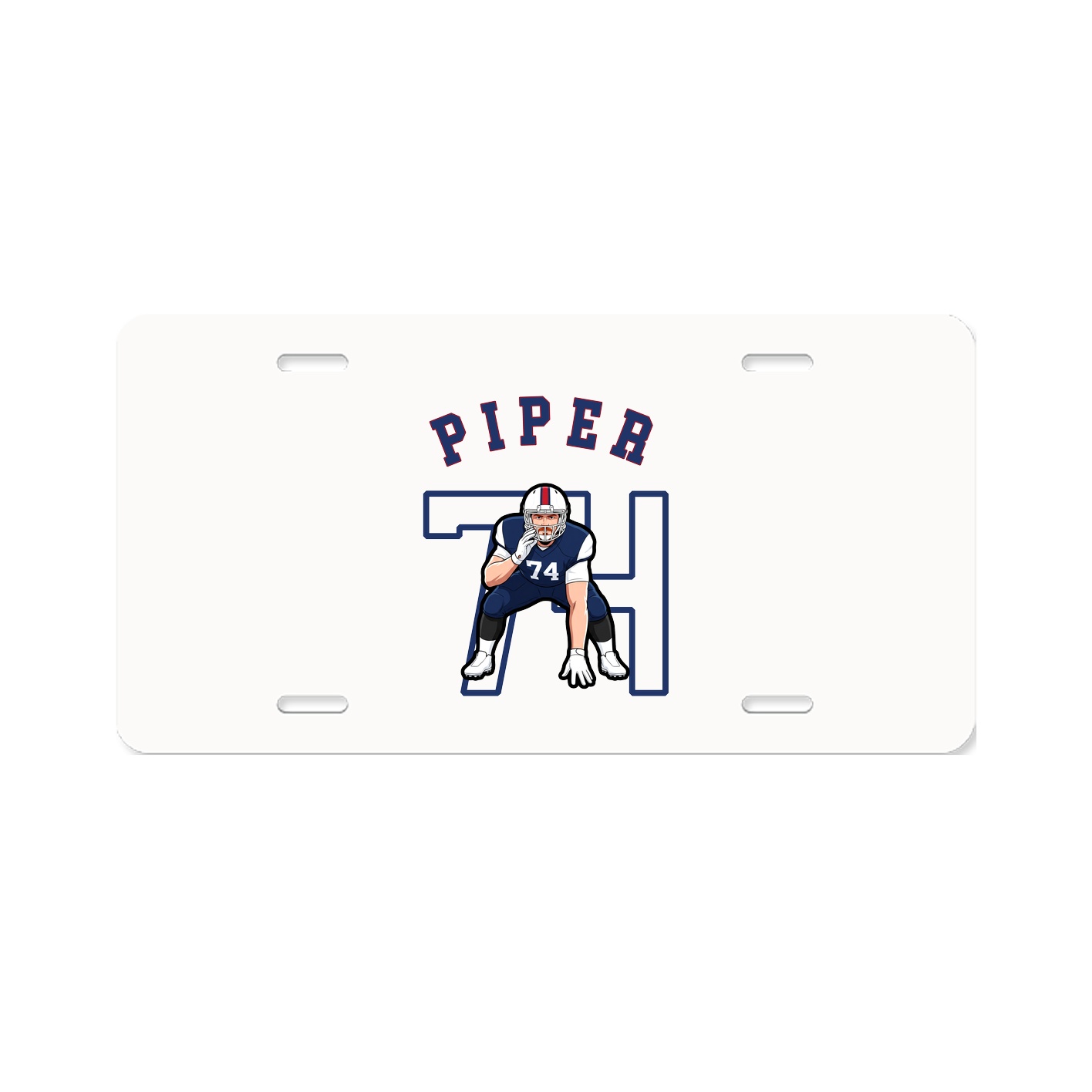 License Plate — Shirsey Arch in Classic
