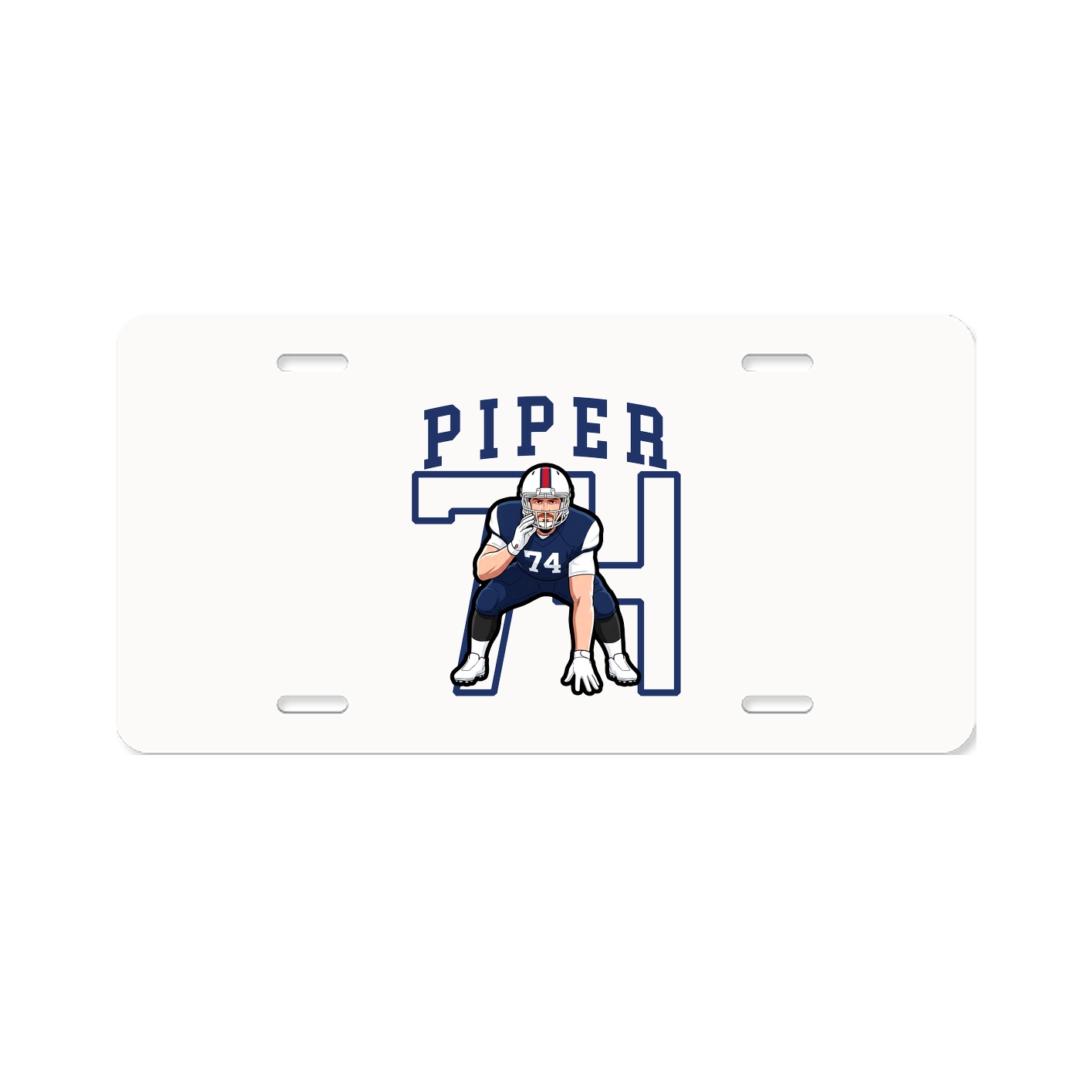 License Plate — Shirsey in Classic