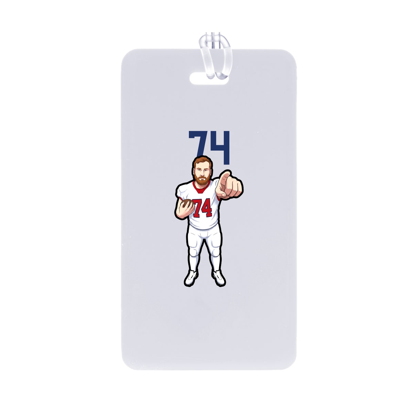 Bag Tag — Number Top in Classic