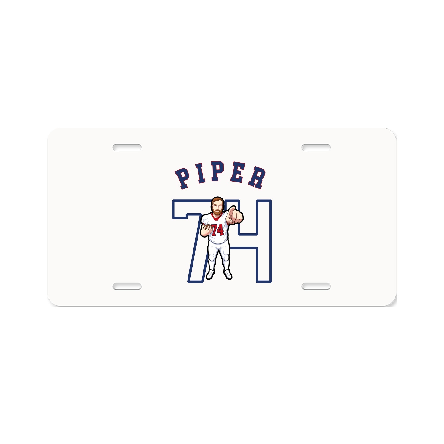 License Plate — Shirsey Arch in Classic