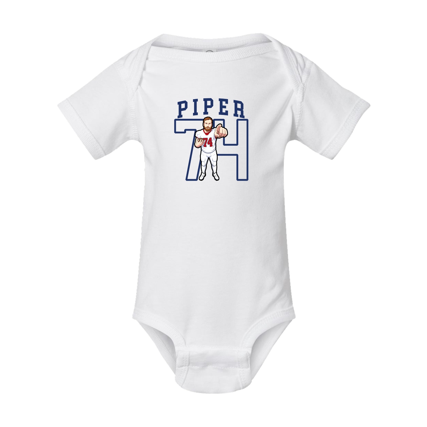 Baby Onesie — Shirsey in White