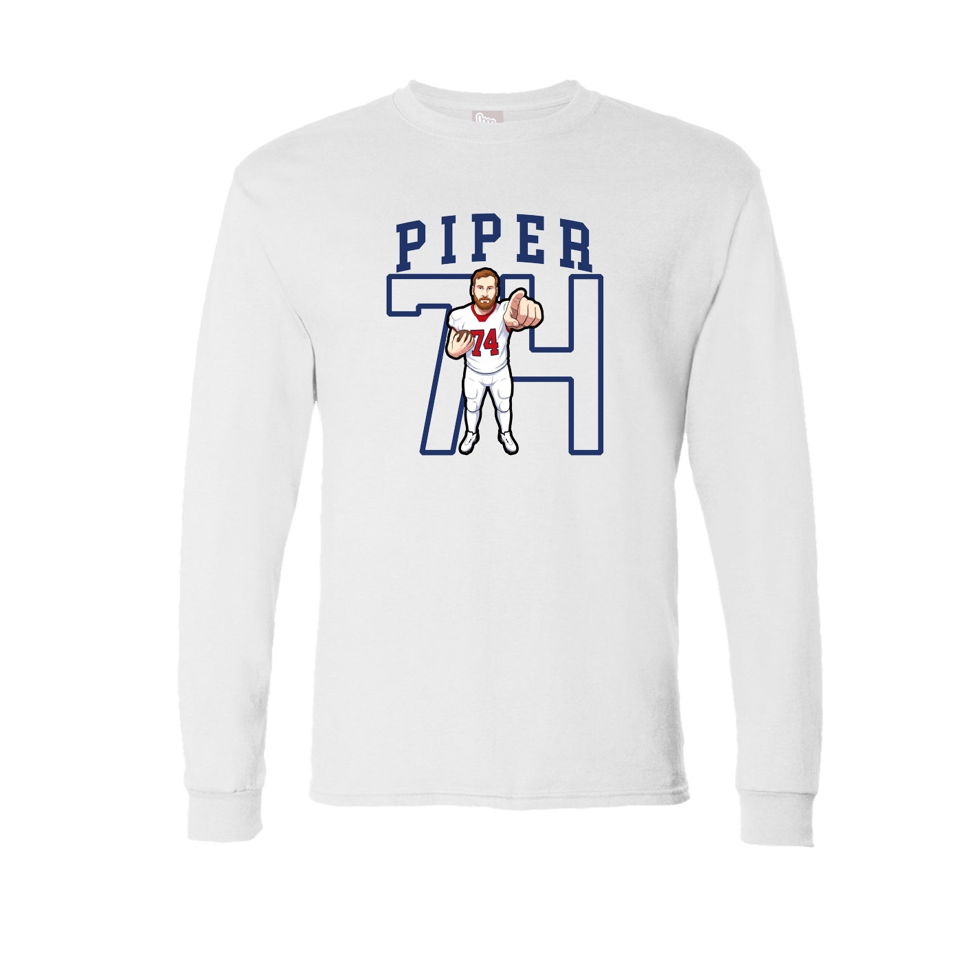 Long Sleeve Tee — Shirsey in White