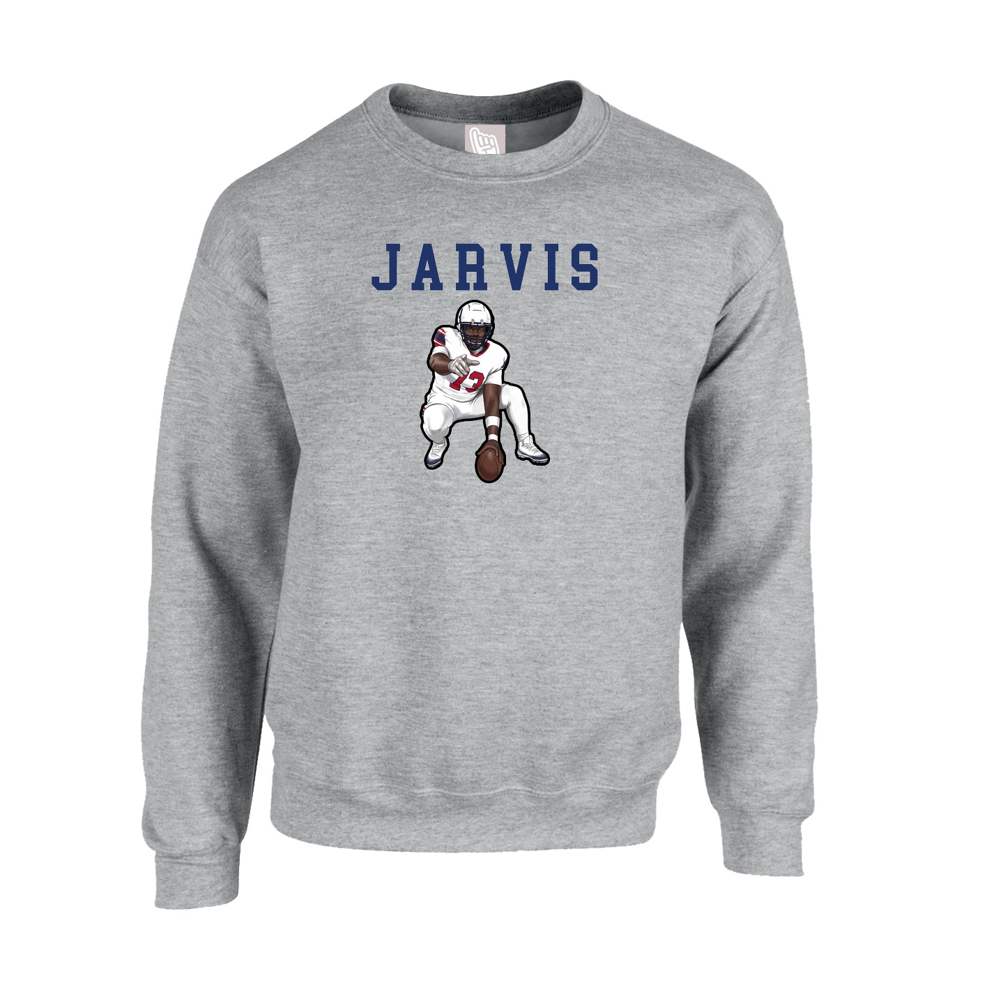 Fleece Crew — Shirsey in Grey