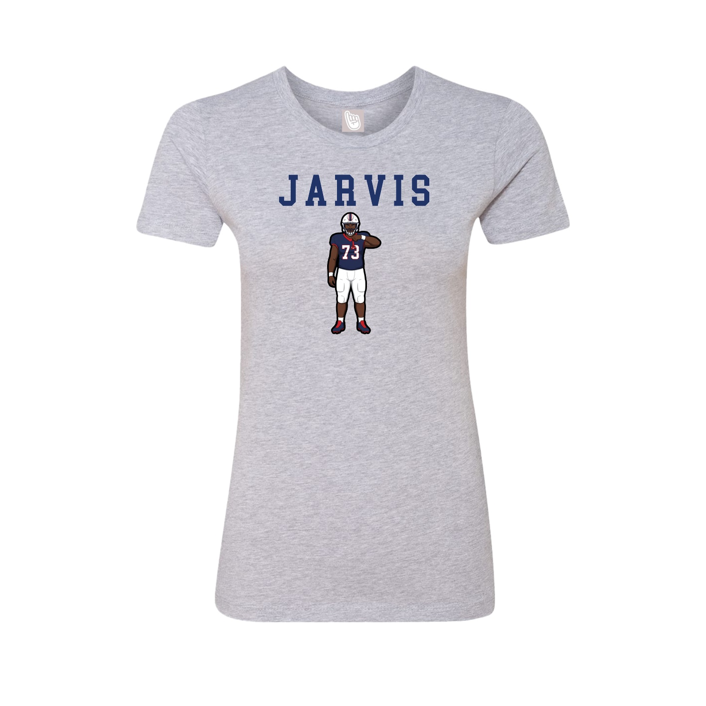 Fitted Women's Tee — Shirsey in Grey