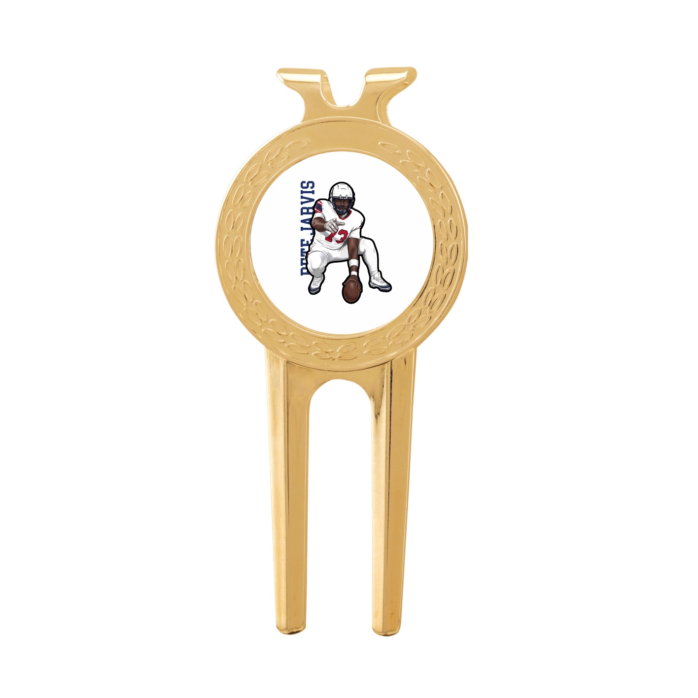 Divot Tool with Ball Marker — Name Vertical in Classic