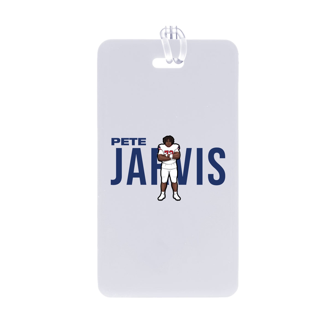 Bag Tag — Player Name in Classic
