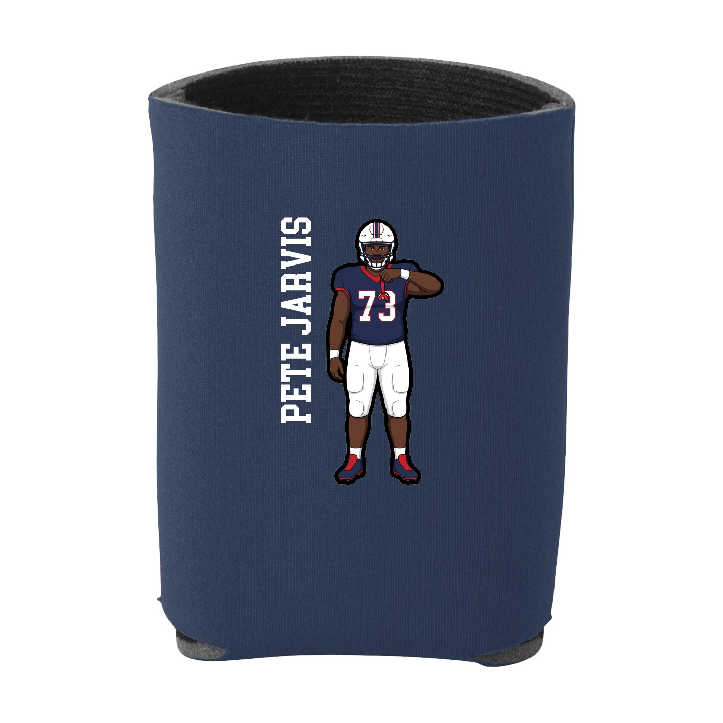 Can Holder — Name Vertical in Navy