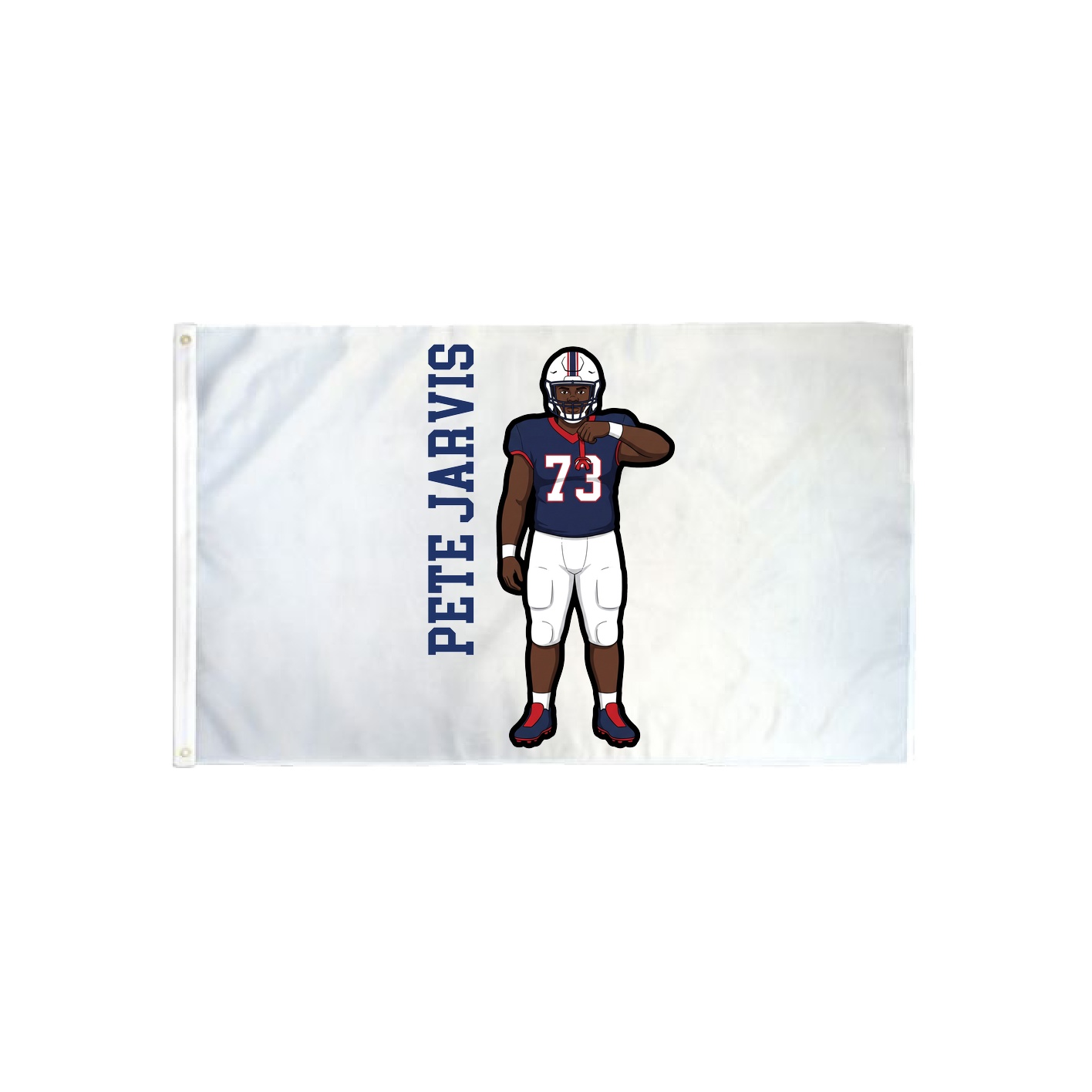 3x5 Flag — Name Vertical in Classic