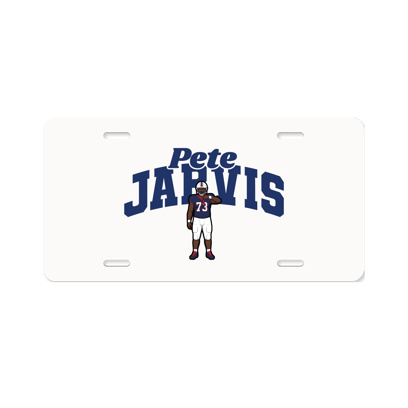 License Plate — Signature Arch in Classic