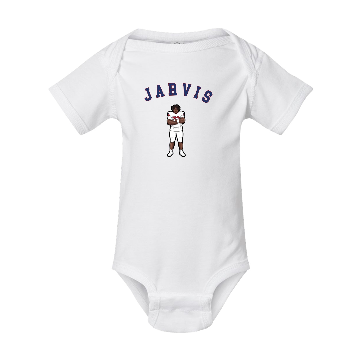 Baby Onesie — Shirsey Arch in White