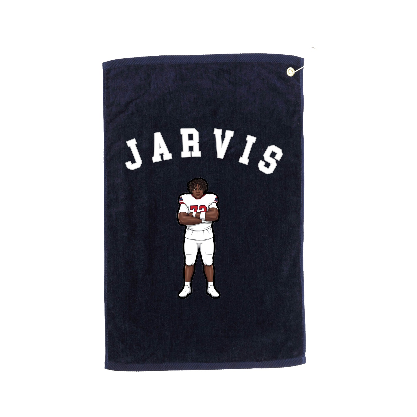 Golf Towel — Shirsey Arch in Navy