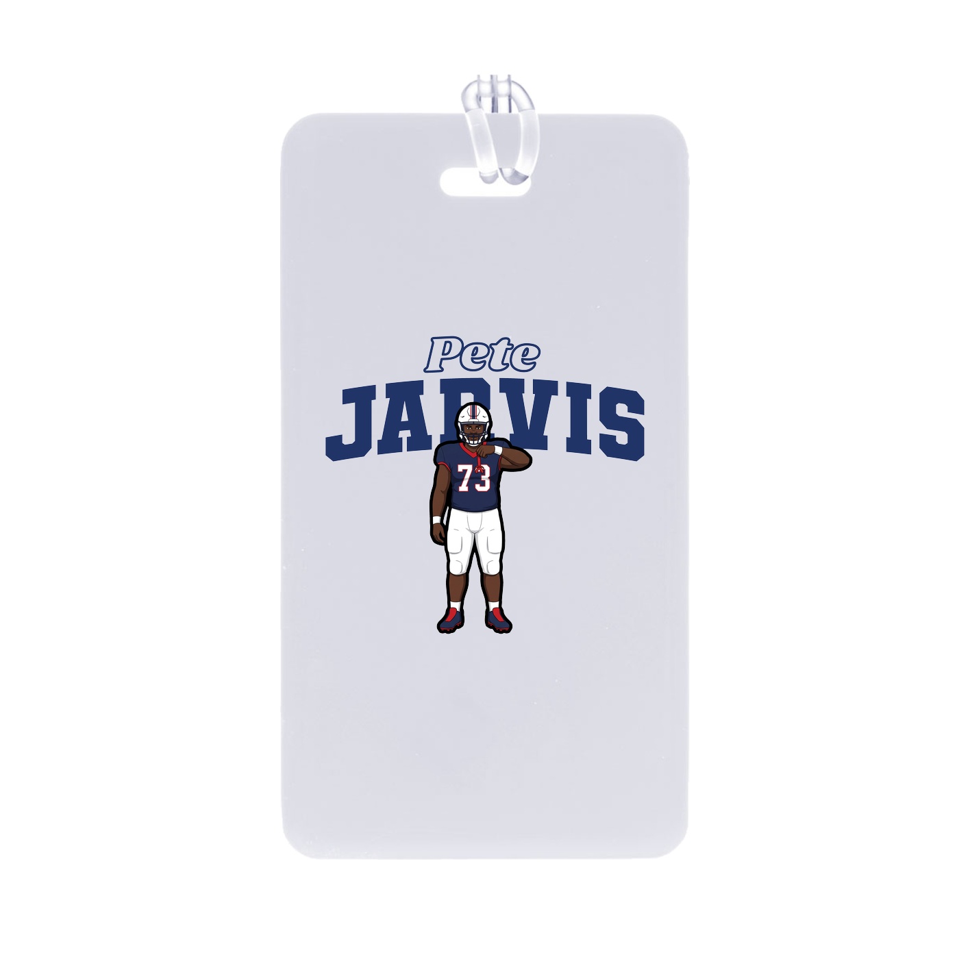 Bag Tag — Name Arch in Classic