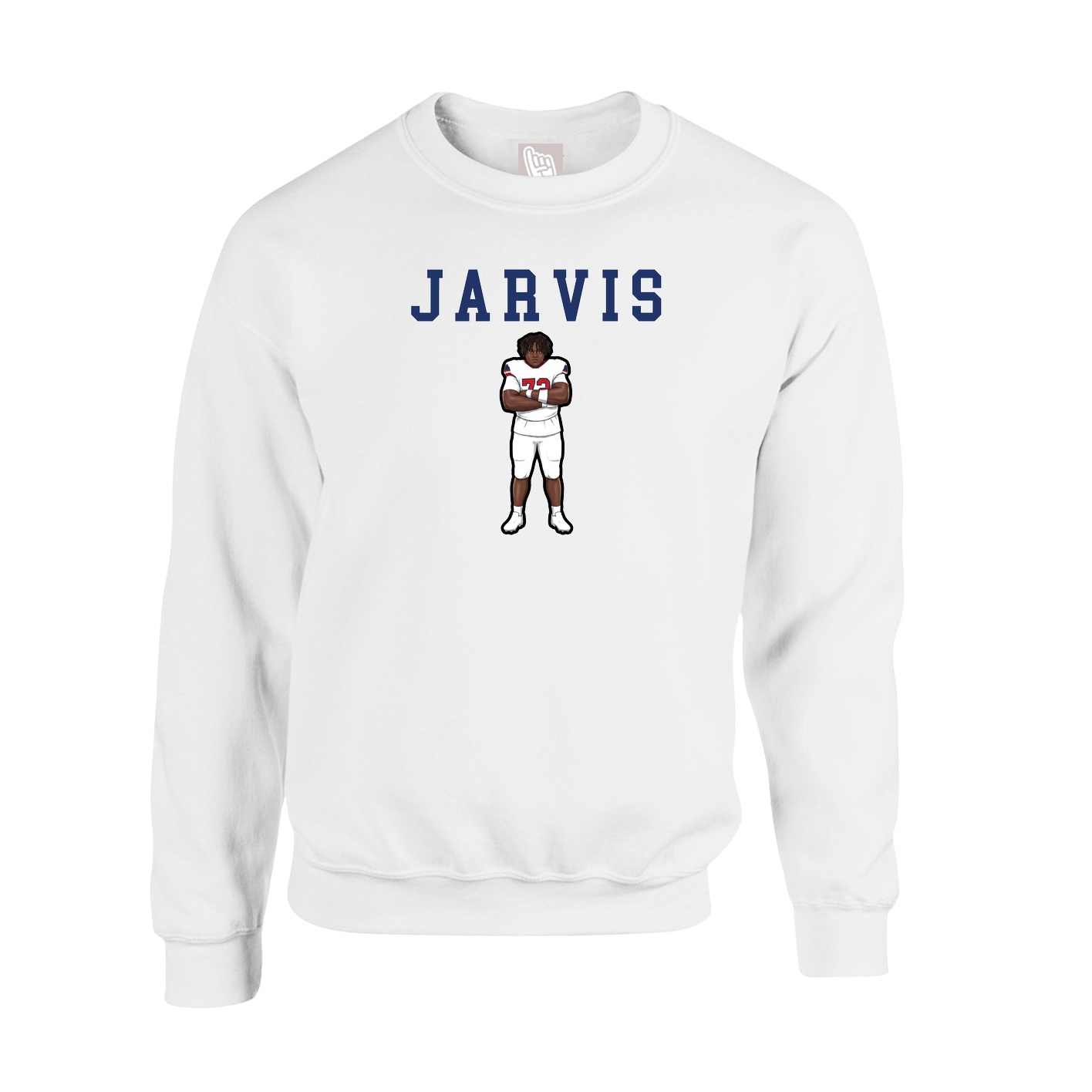 Fleece Crew — Shirsey in White