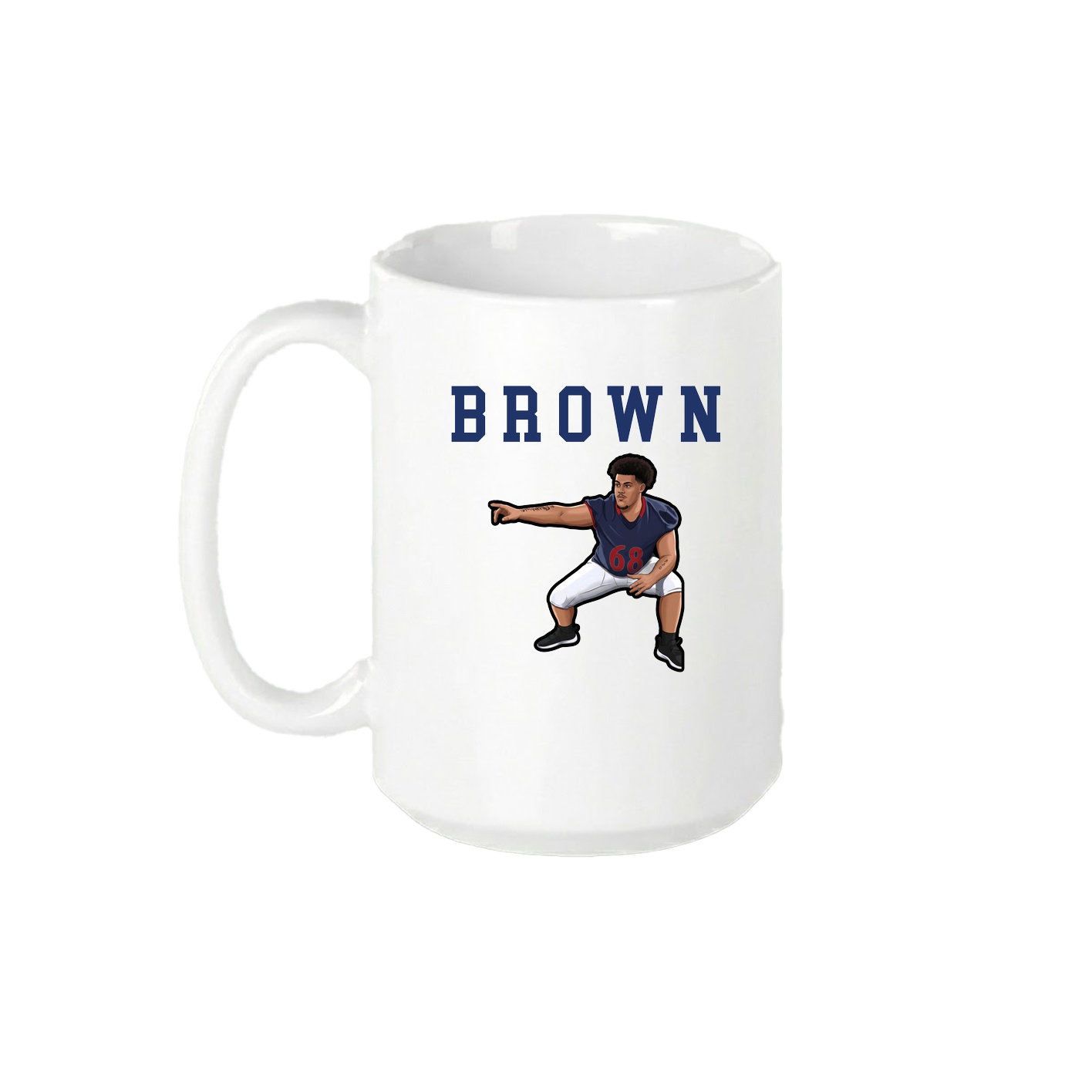 15oz Coffee Mug — Shirsey in White