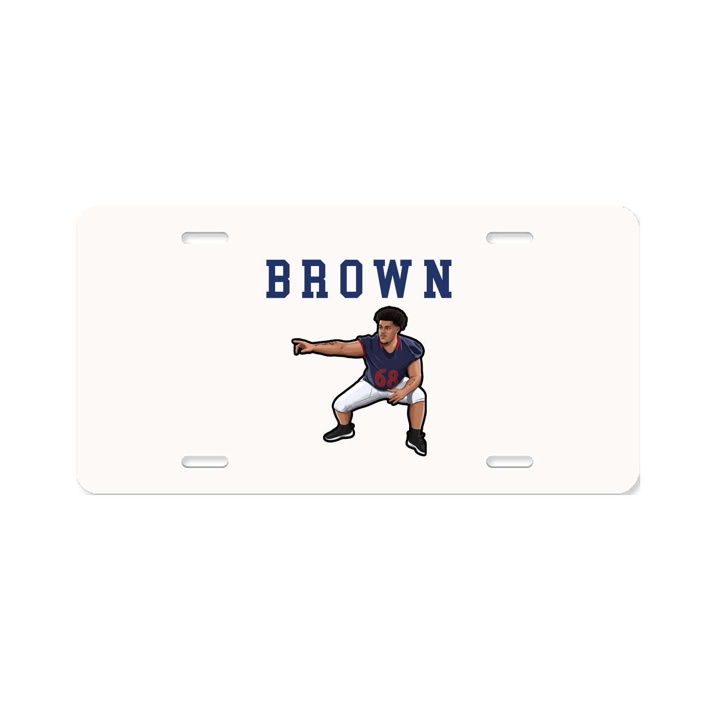 License Plate — Shirsey in Classic
