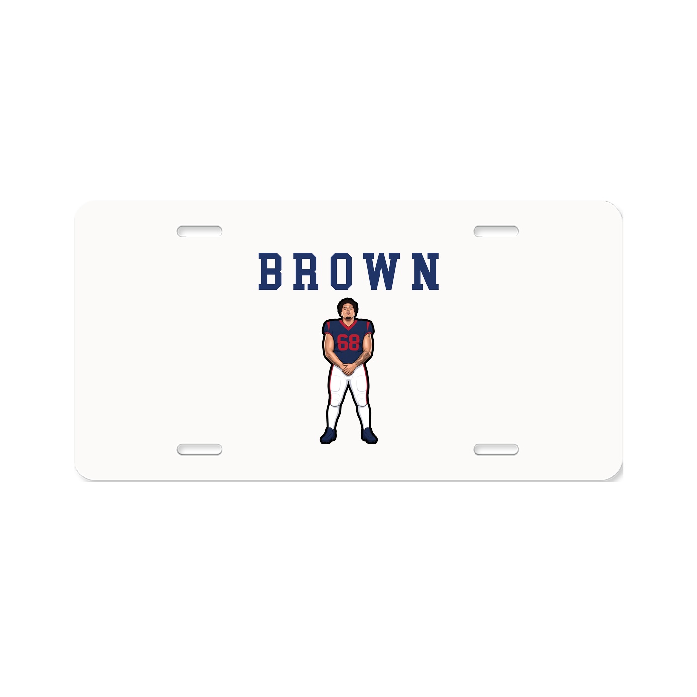 License Plate — Shirsey in Classic