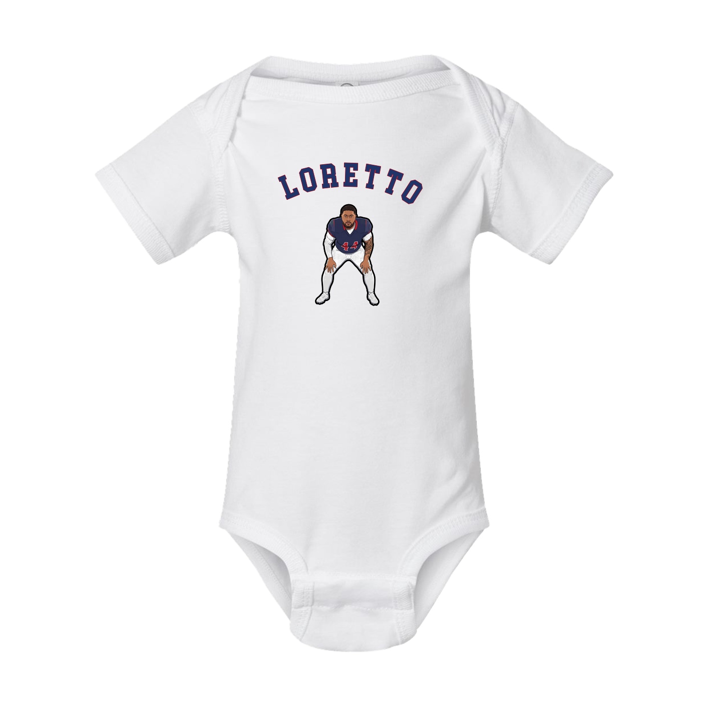 Baby Onesie — Shirsey Arch in White