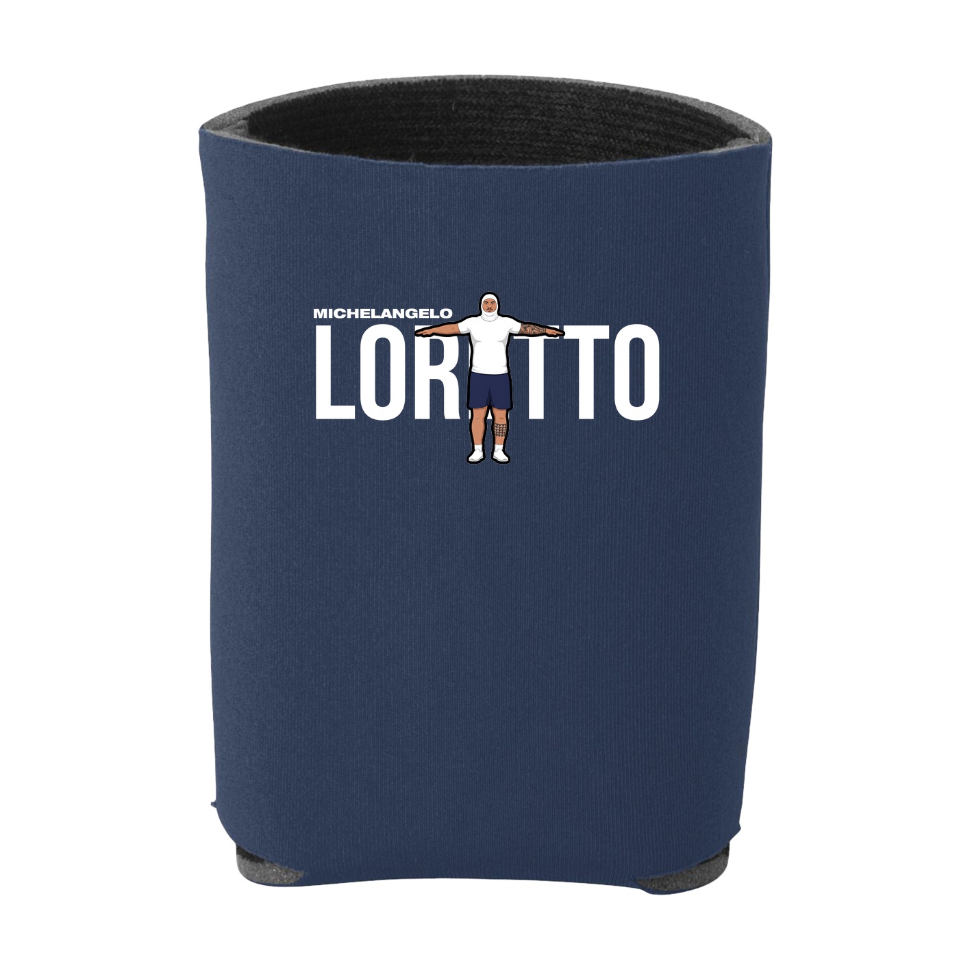 Can Holder — Player Name in Navy