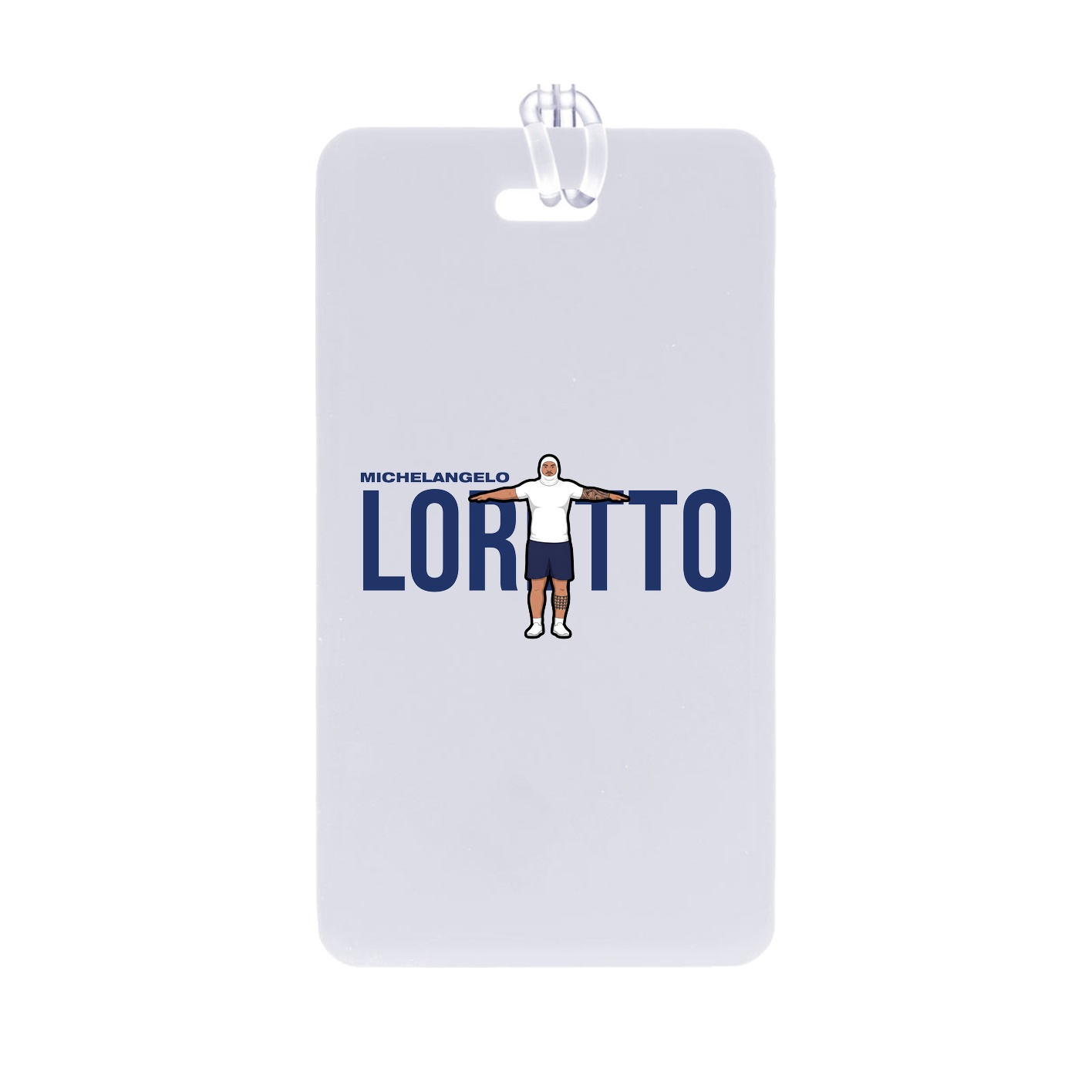 Bag Tag — Player Name in Classic