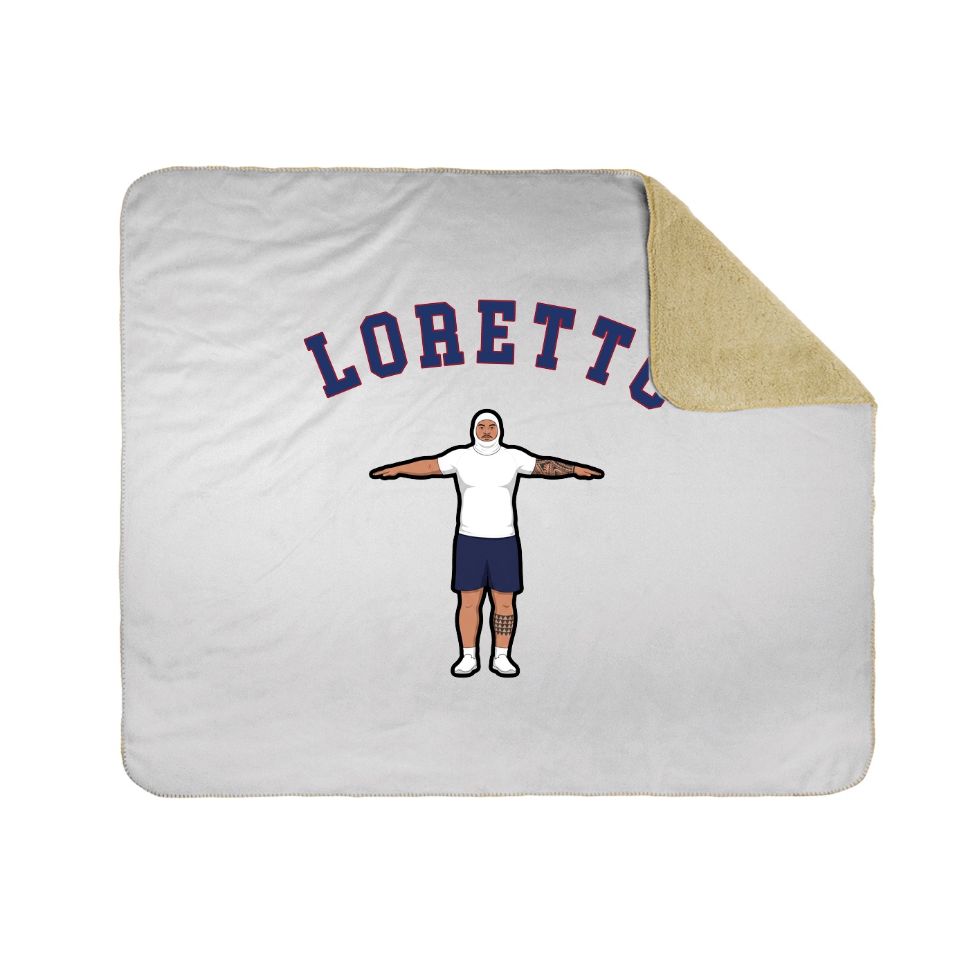 Throw Blanket — Shirsey Arch in White