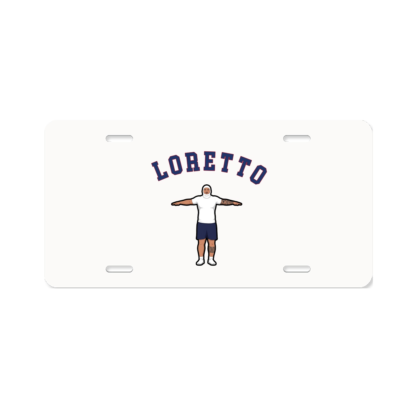 License Plate — Shirsey Arch in Classic