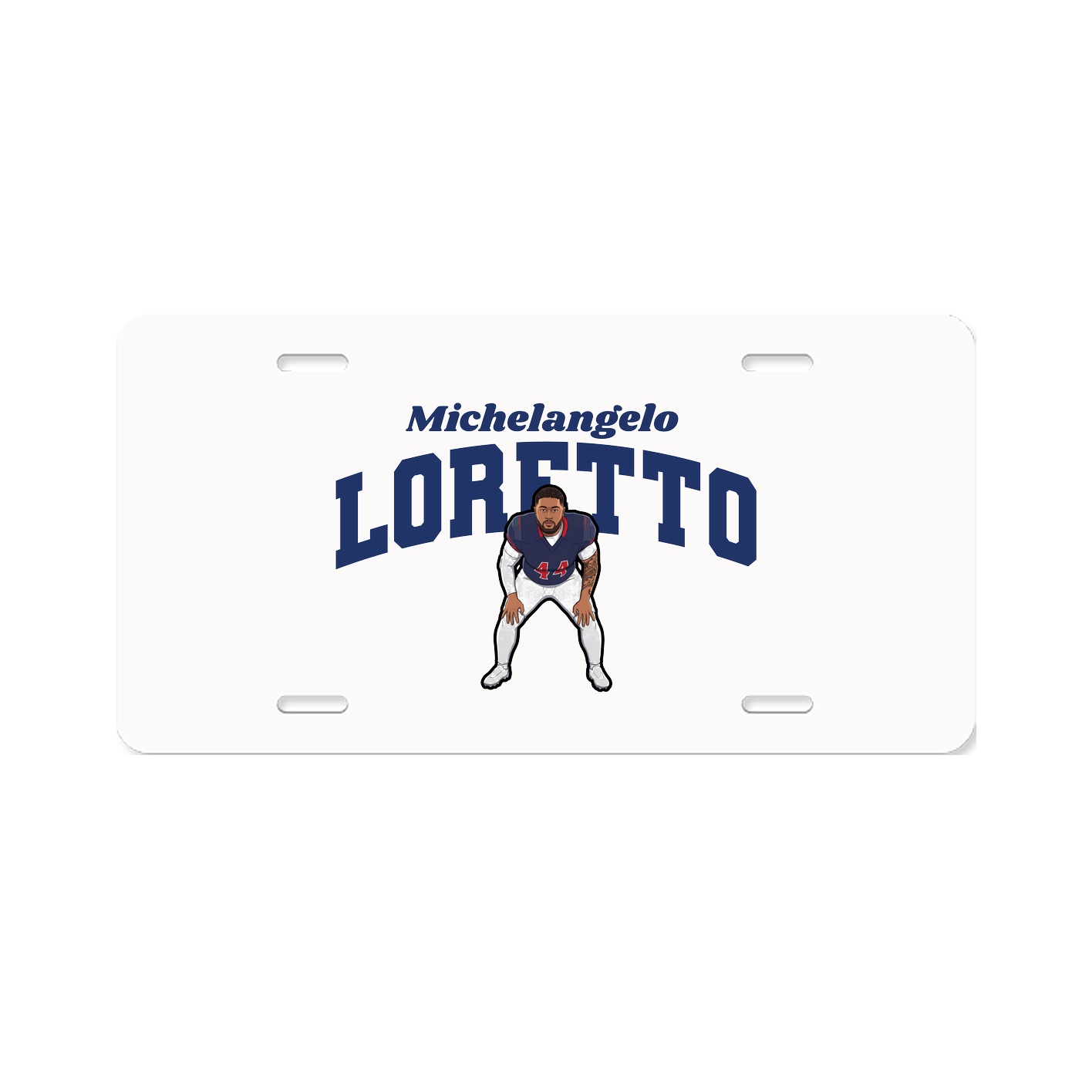 License Plate — Signature Arch in Classic