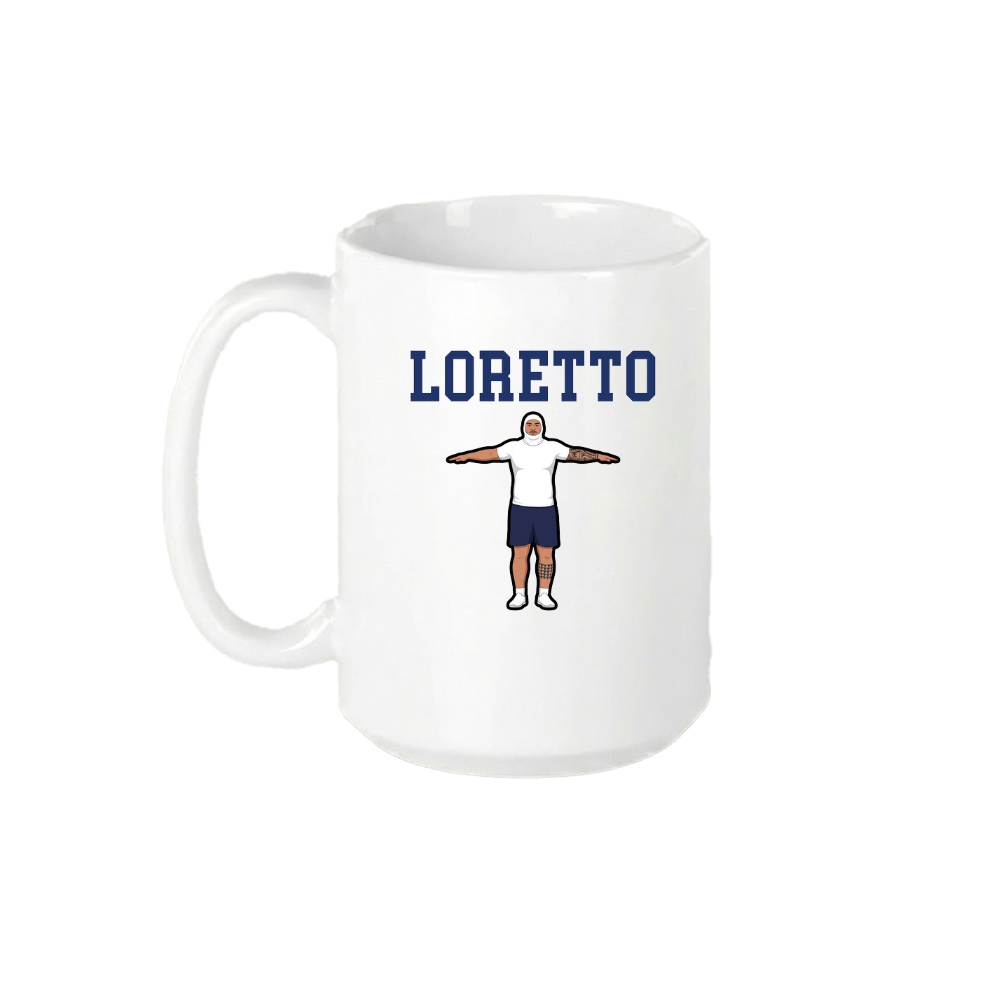 15oz Coffee Mug — Shirsey in White