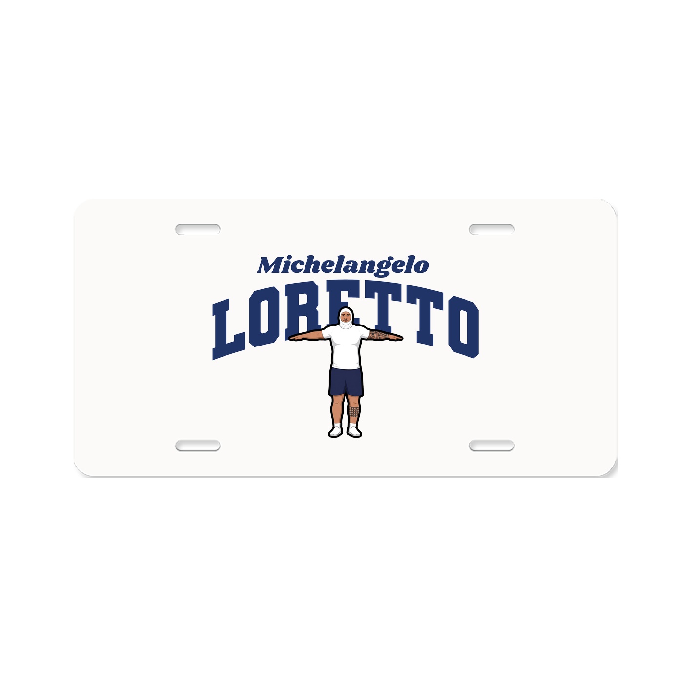 License Plate — Signature Arch in Classic