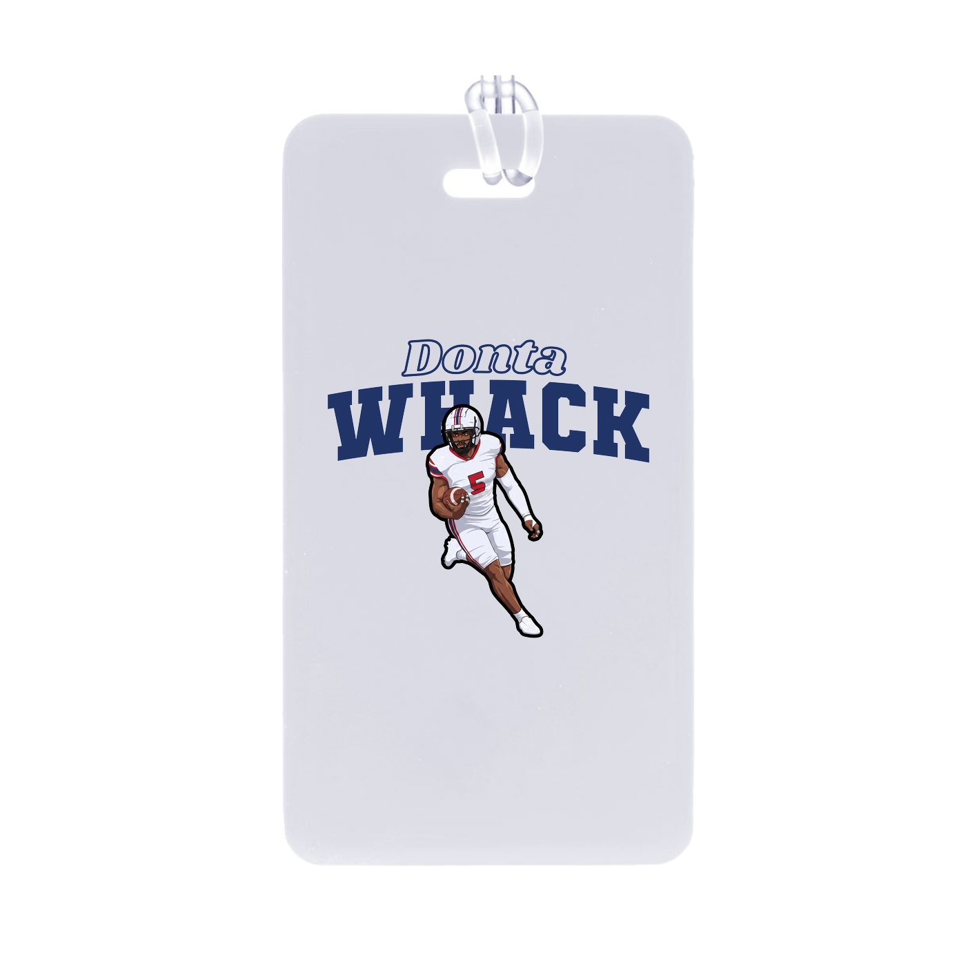 Bag Tag — Name Arch in Classic