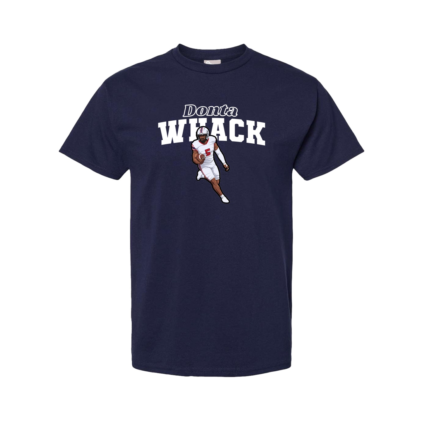 Tee — Name Arch in Navy