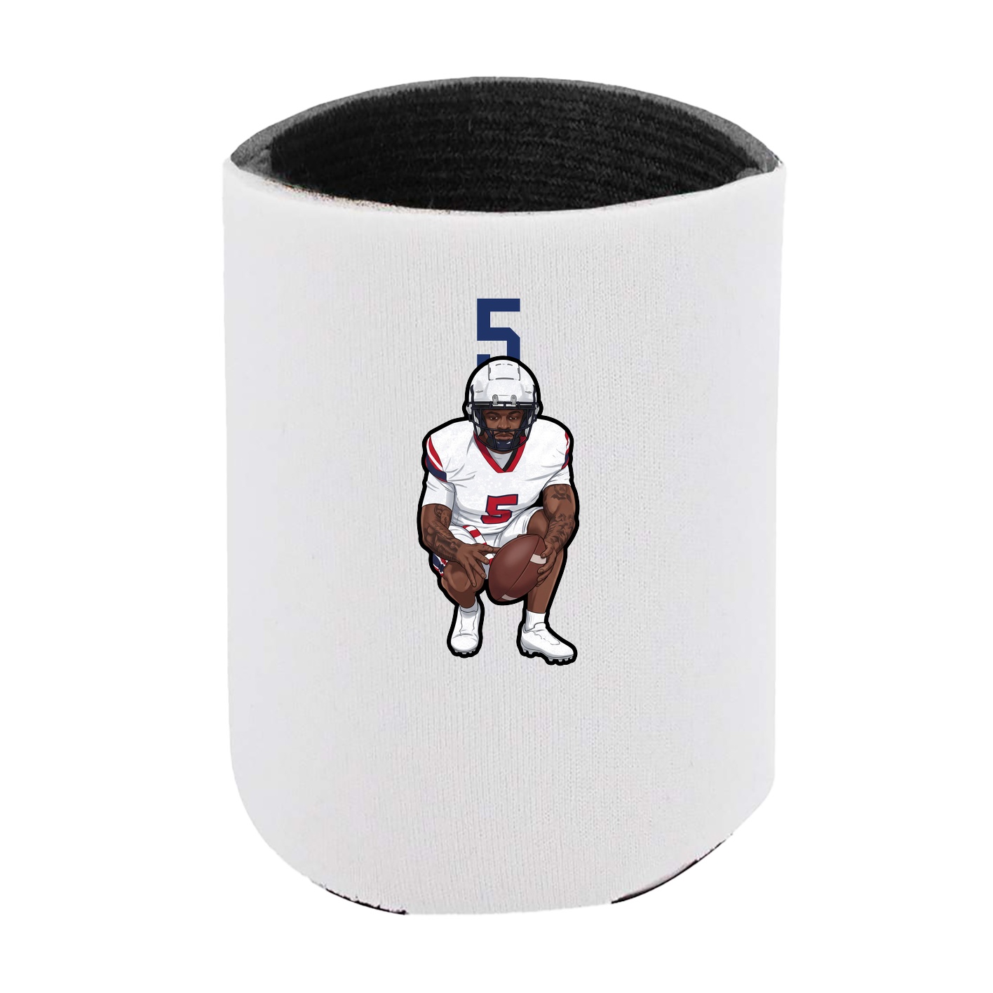 Can Holder — Number Top in White