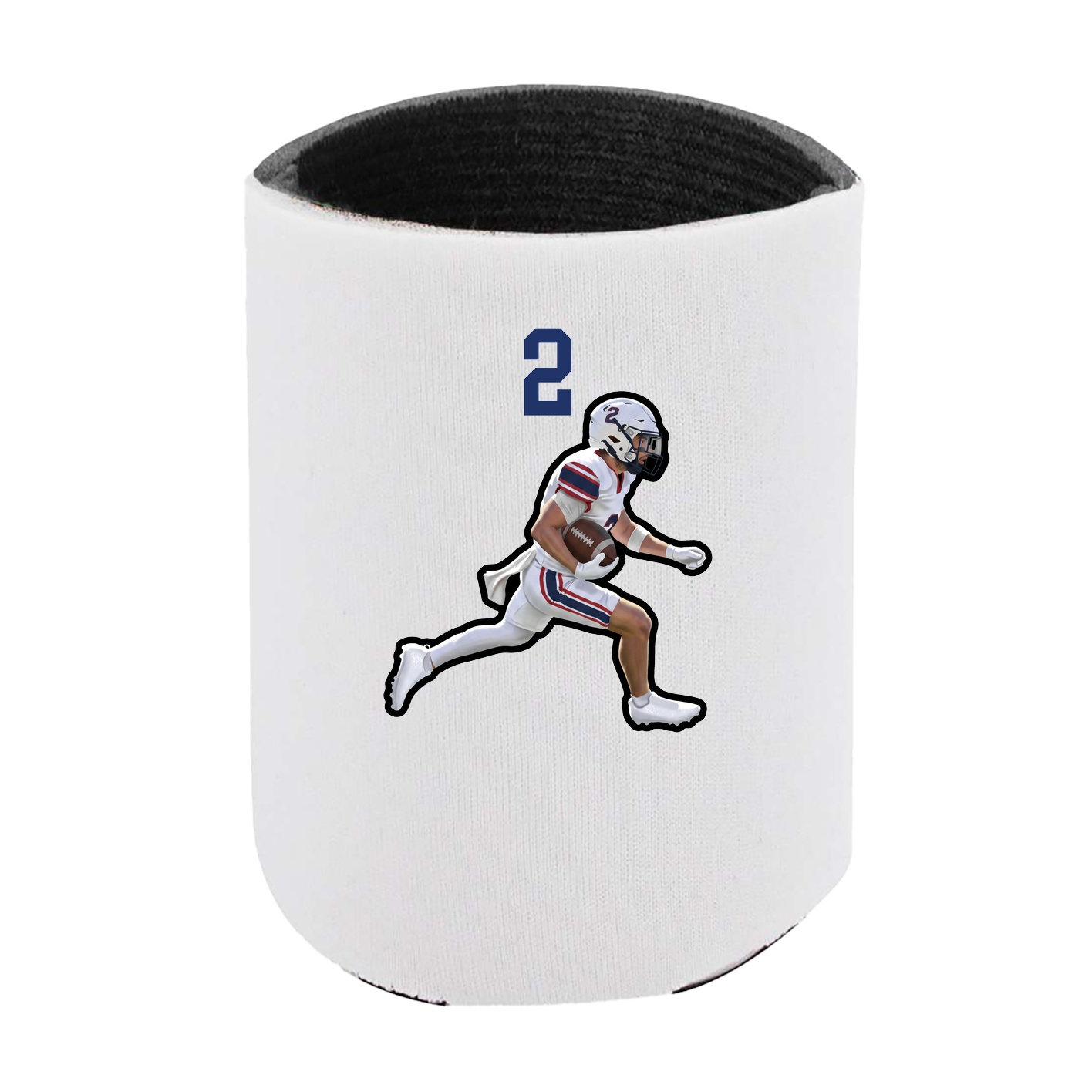 Can Holder — Number Top in White