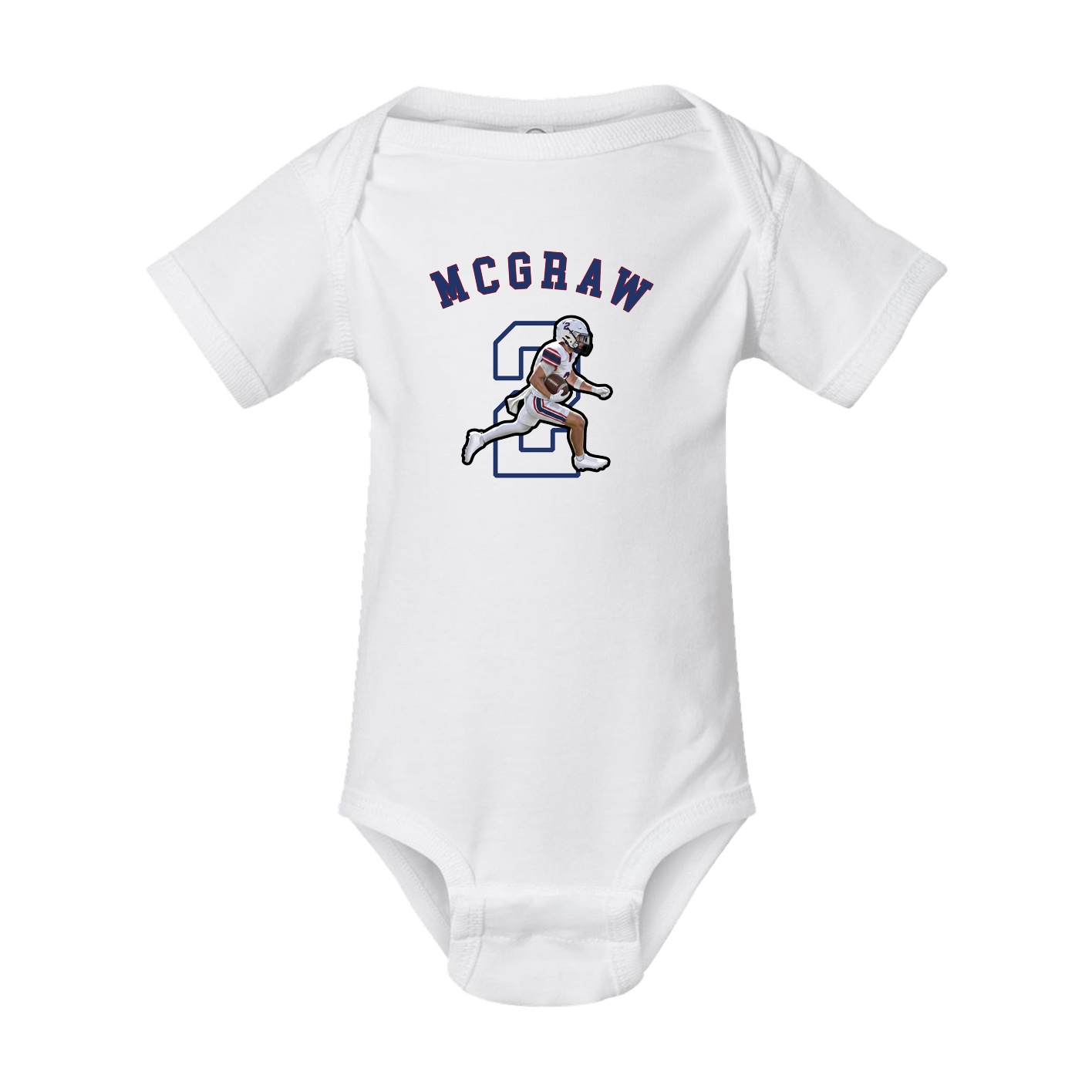 Baby Onesie — Shirsey Arch in White