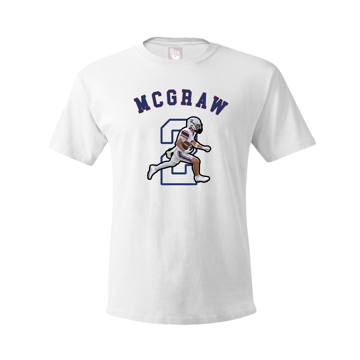 Tee — Shirsey Arch in White
