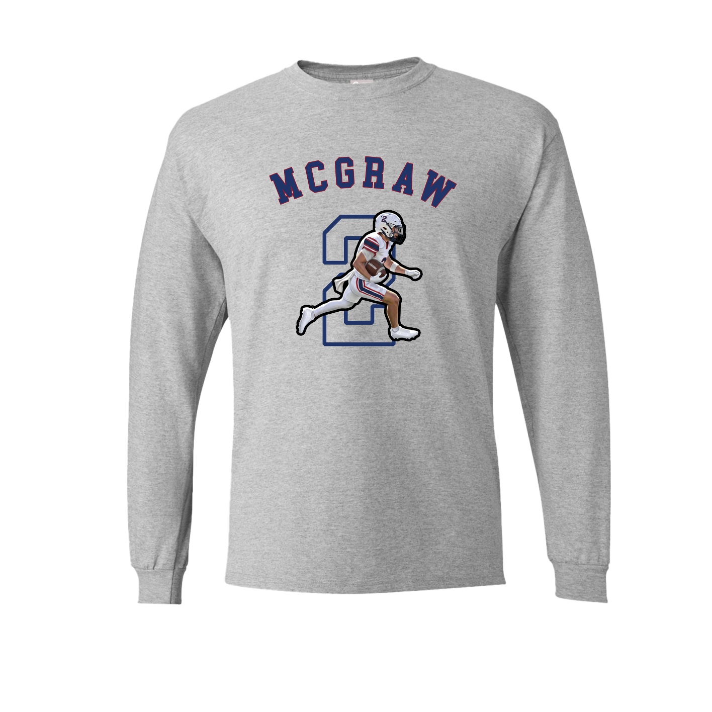 Long Sleeve Tee — Shirsey Arch in Grey