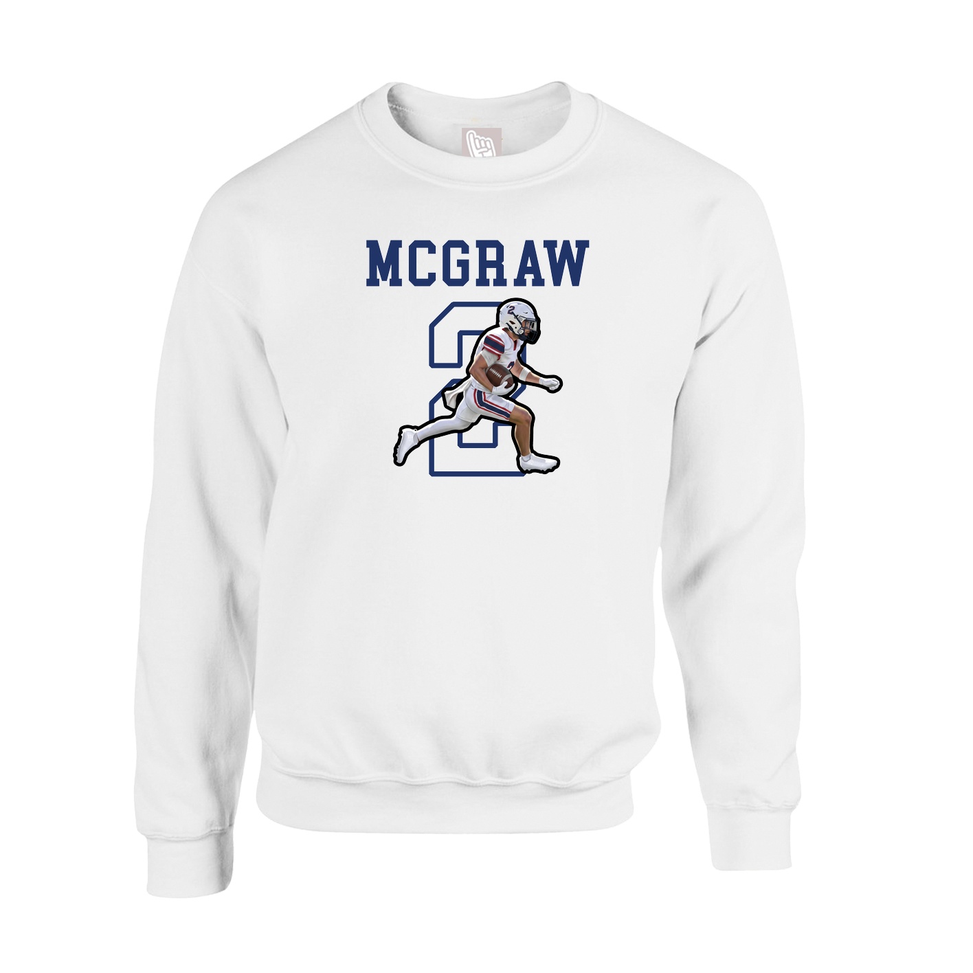 Fleece Crew — Shirsey in White