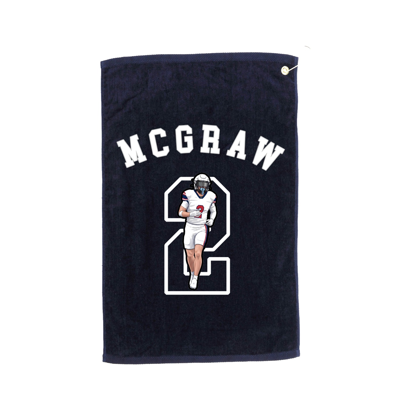 Golf Towel — Shirsey Arch in Navy