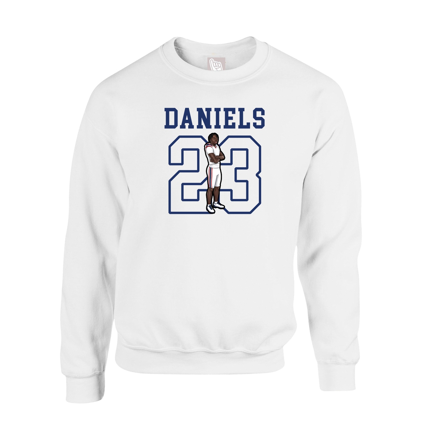 Fleece Crew — Shirsey in White