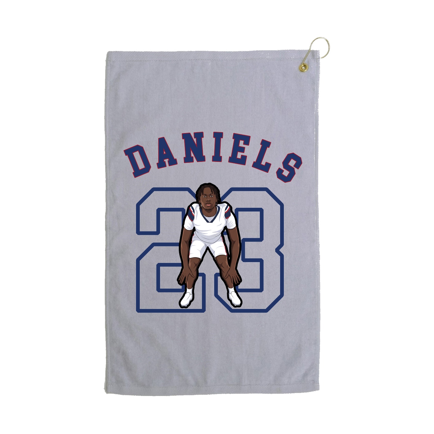 Golf Towel — Shirsey Arch in Grey