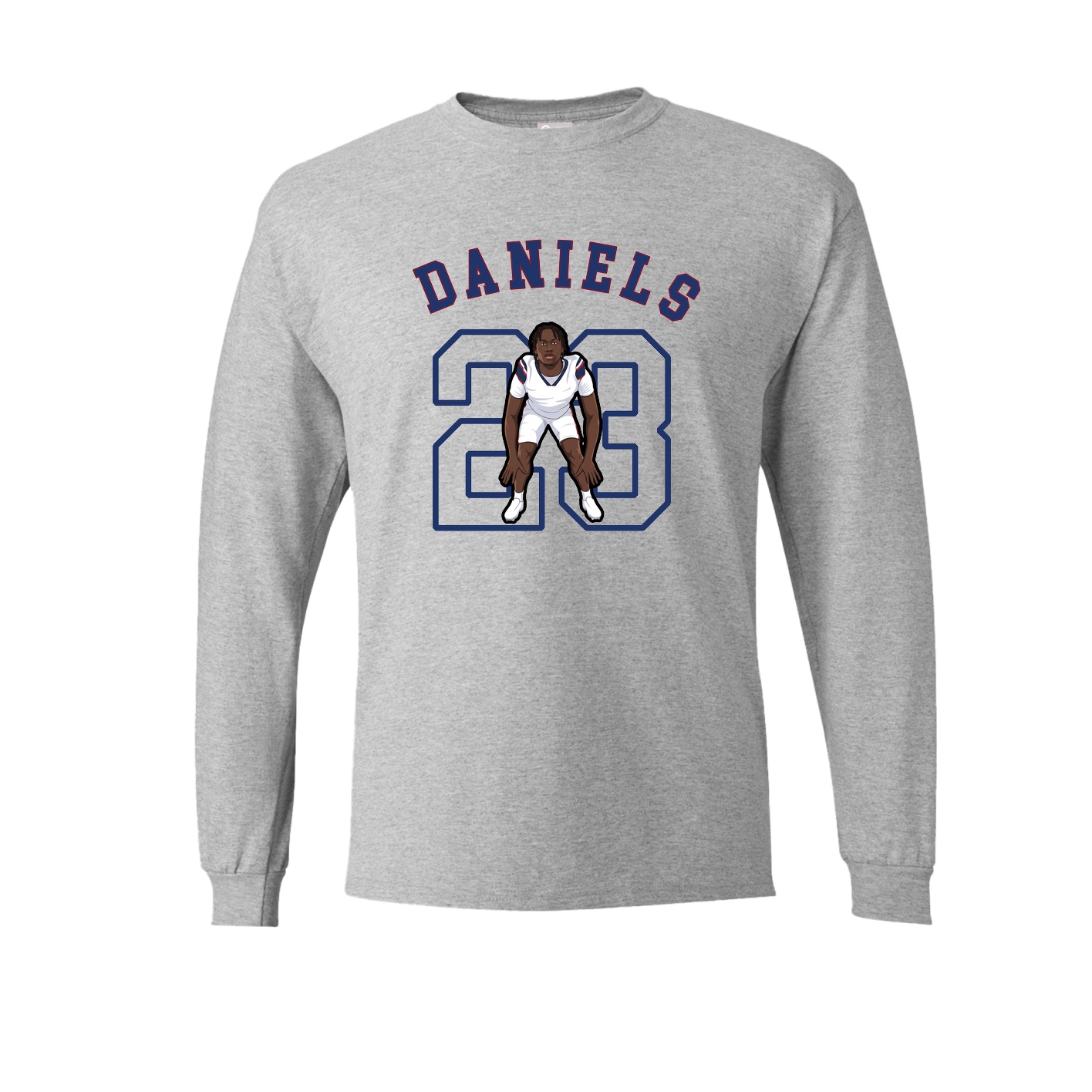 Long Sleeve Tee — Shirsey Arch in Grey