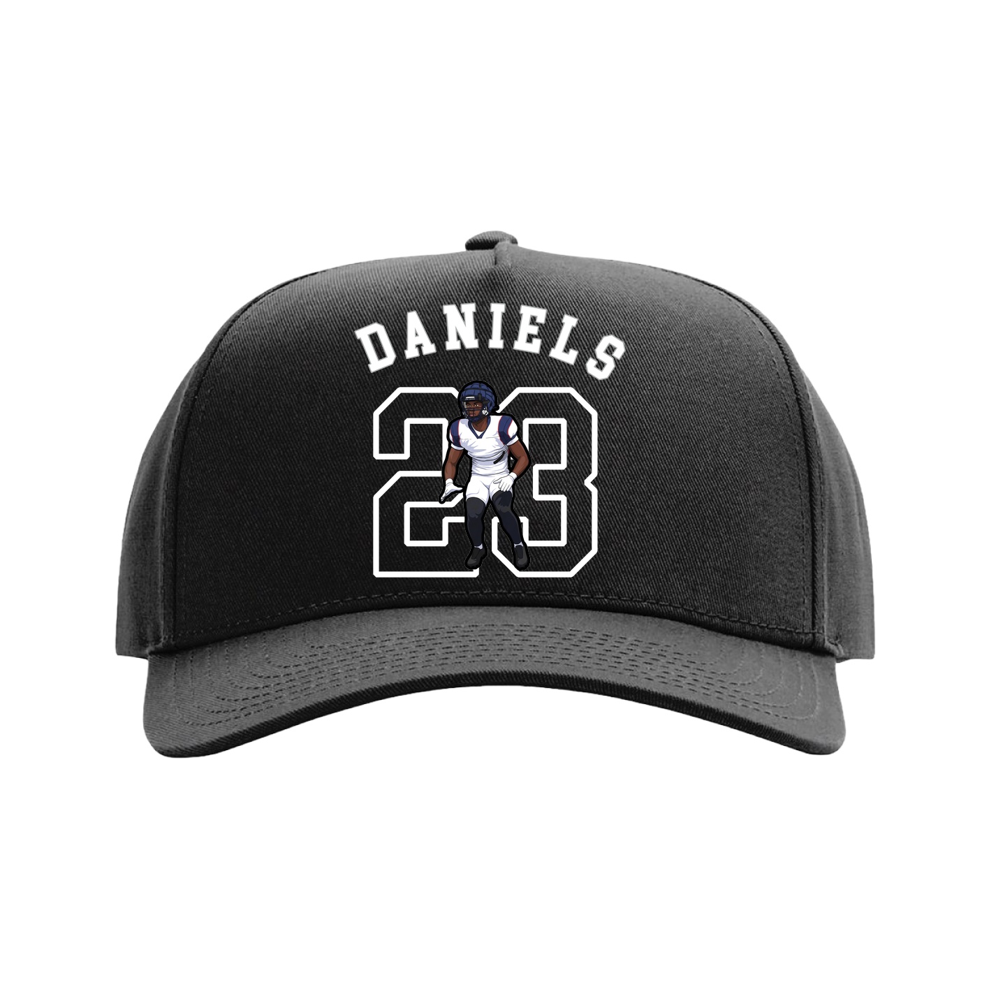 Full Fabric Five-Panel Champ Cap