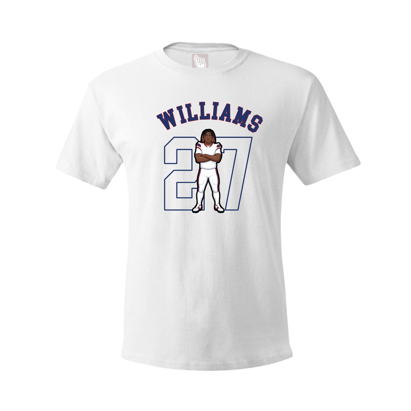 Tee — Shirsey Arch in White