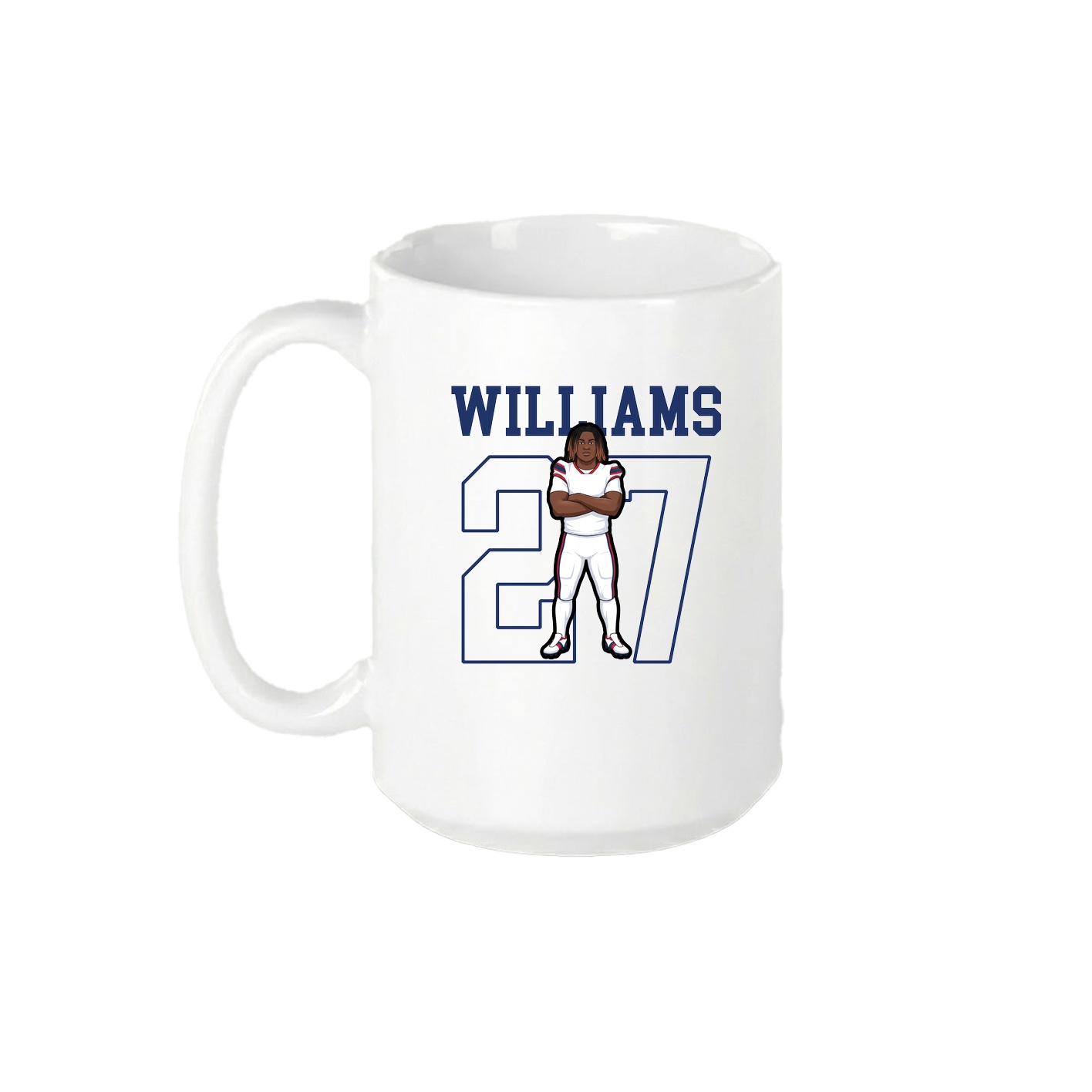 15oz Coffee Mug — Shirsey in White
