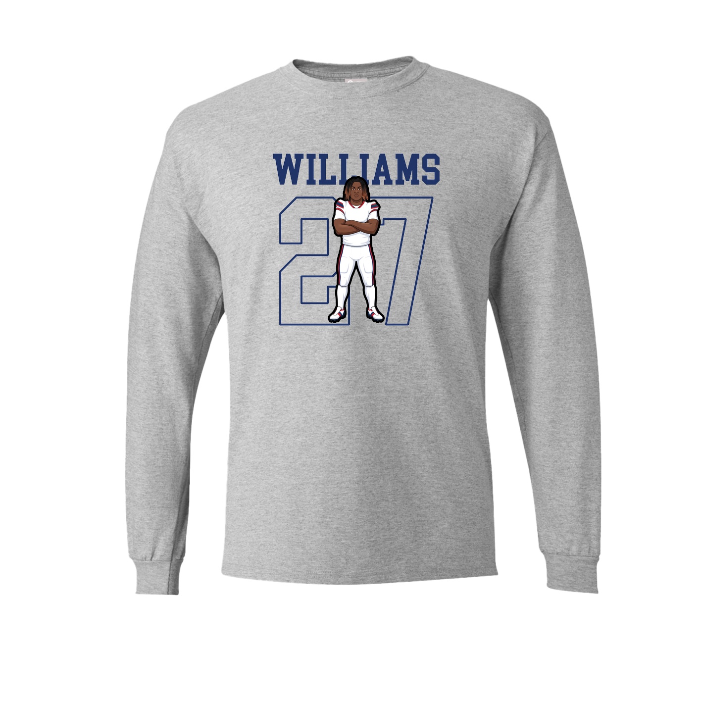 Long Sleeve Tee — Shirsey in Grey