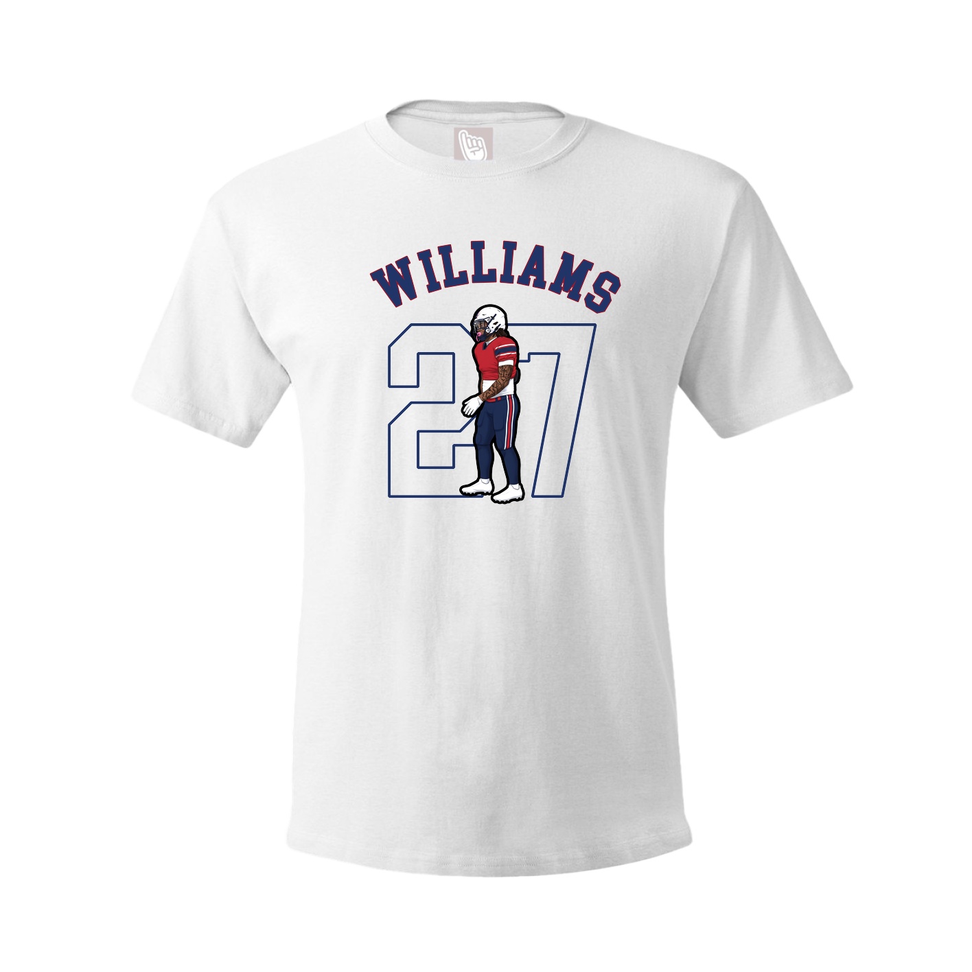 Youth Tee — Shirsey Arch in White