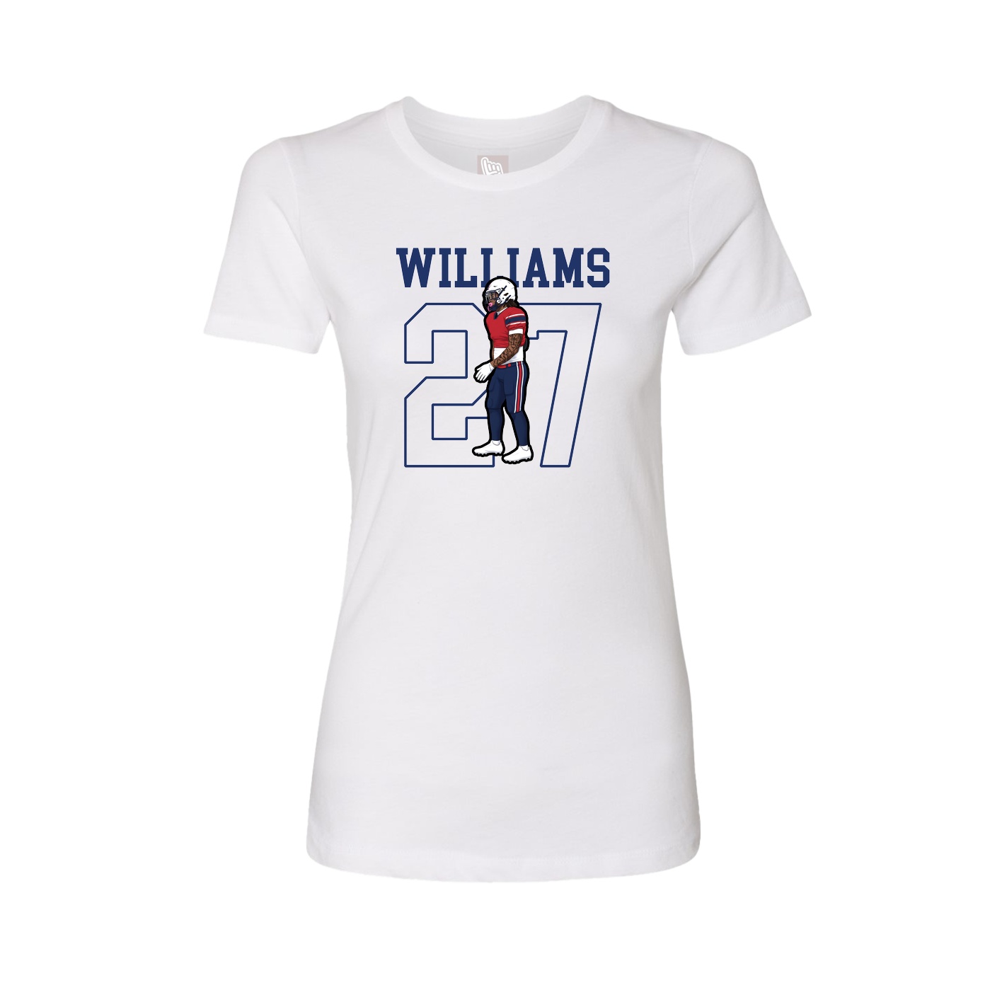 Fitted Women's Tee — Shirsey in White
