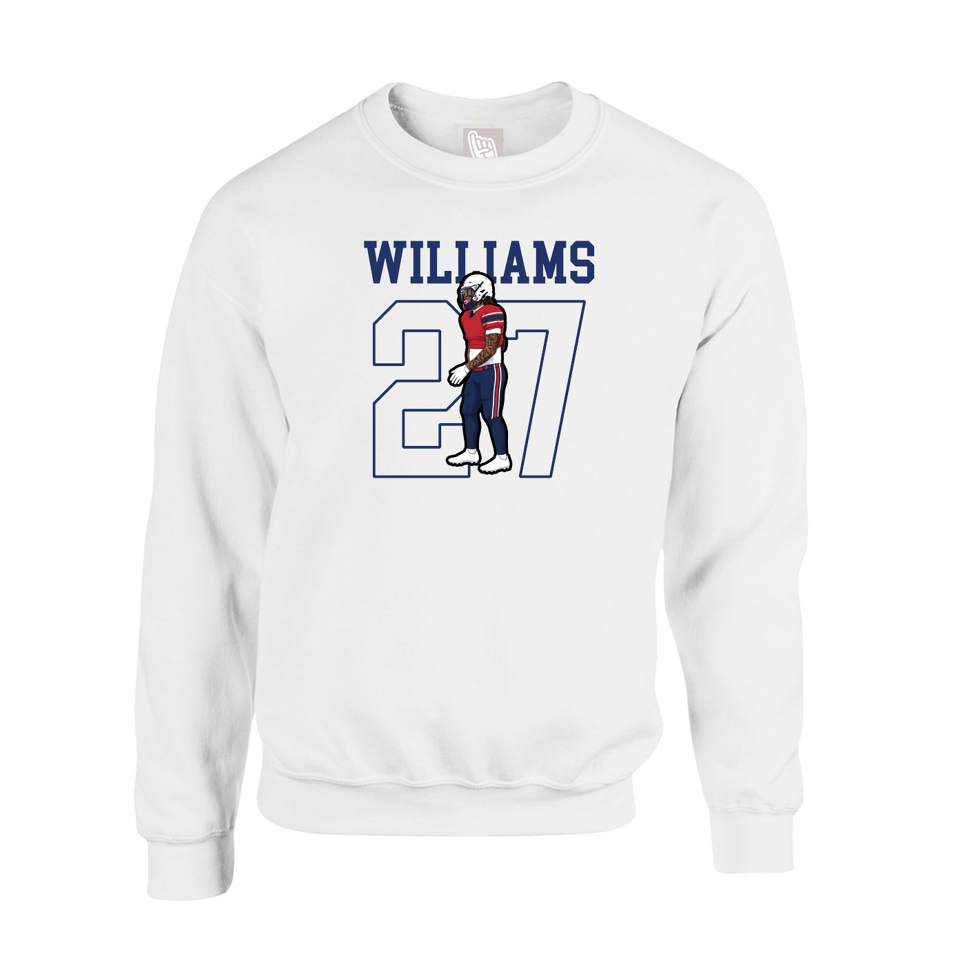 Fleece Crew — Shirsey in White